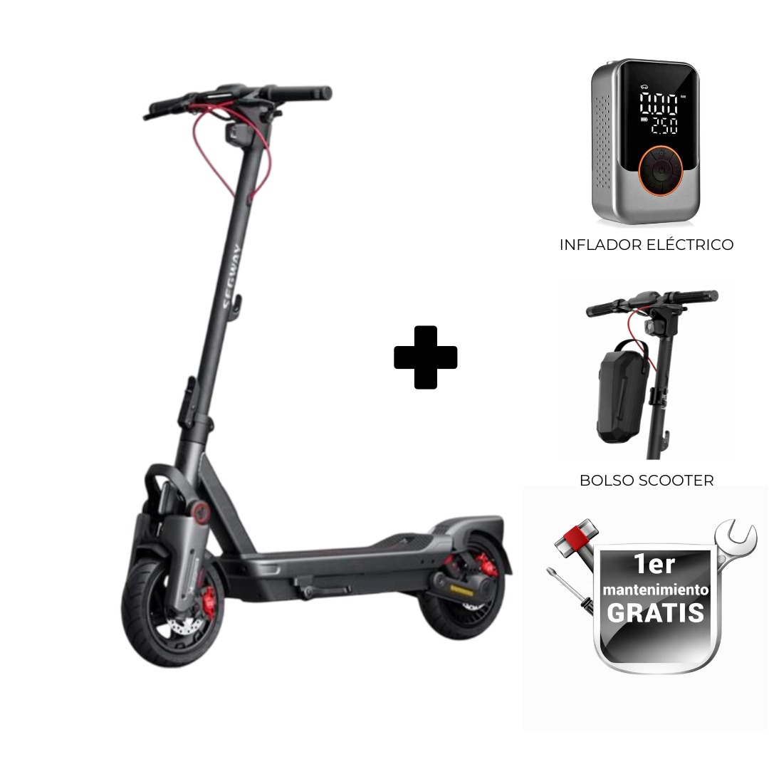 Segway-Ninebot-MAX-G3-Scooter-Electrico Scooter Eléctrico Segway Ninebot MAX G3 - Nueva Generación - Voltech Perú con bolso.
