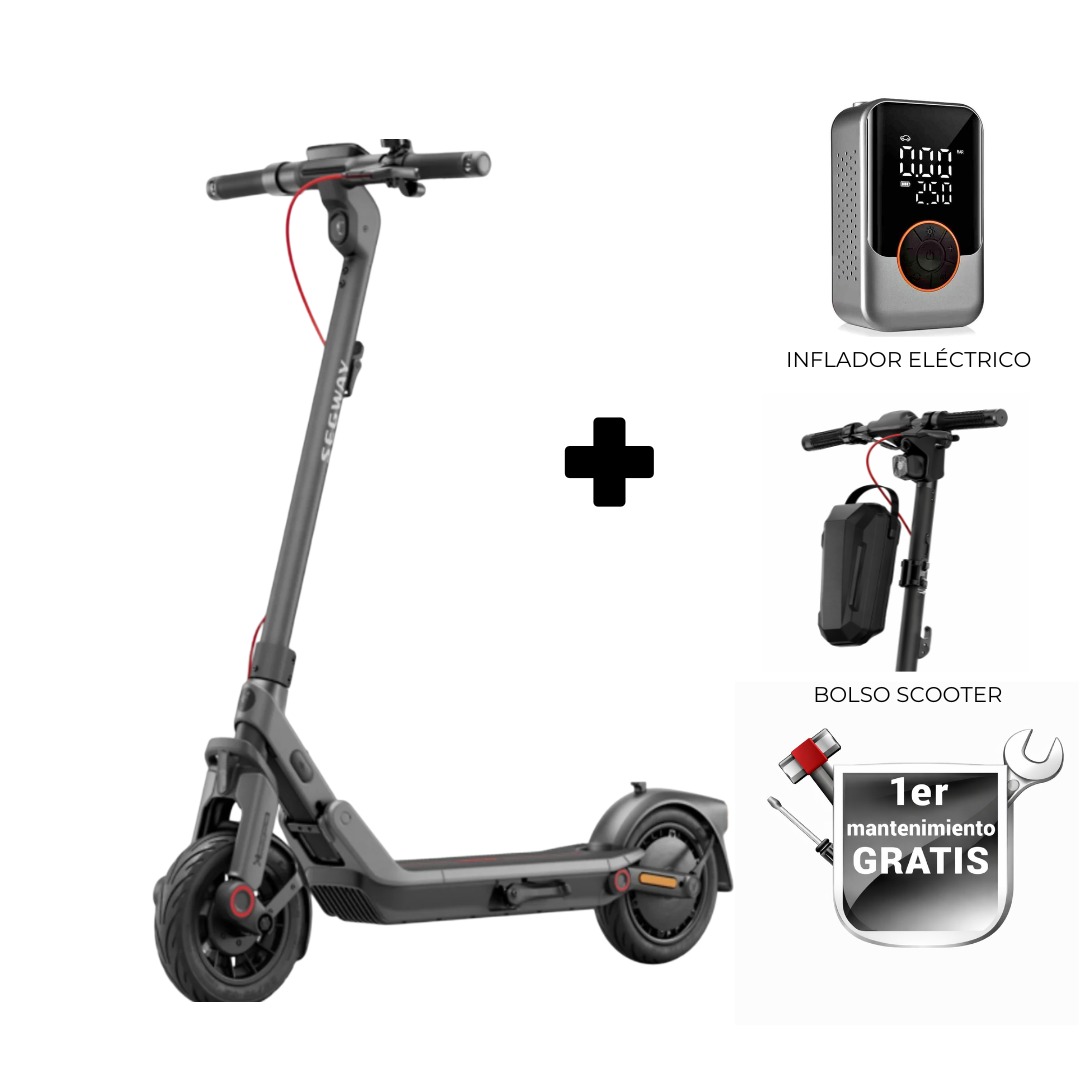 Segway-E3-Pro-Scooter-Electrico-Voltech Scooter Eléctrico Segway Ninebot E3 Pro en Perú - Voltech